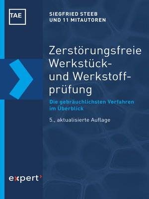 cover image of Zerstörungsfreie Werkstück- und Werkstoffprüfung